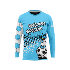 Winter Blue Soccer Long Sleeve