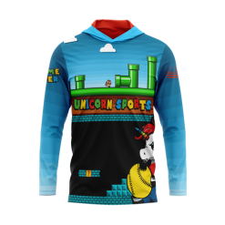 Game Over Long Sleeve UPF Hoodie