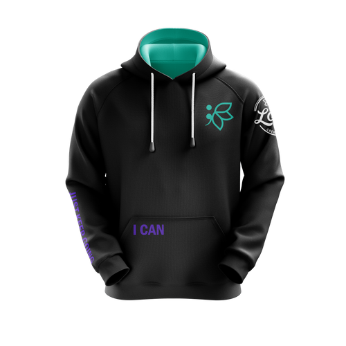 Keep Going Hoodie - Black