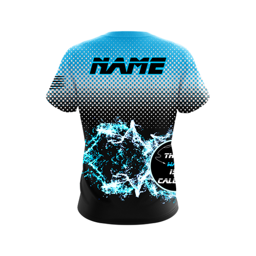 Trout Black/Blue Short Sleeve - Image 2