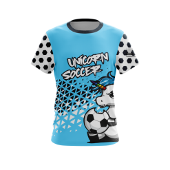 Winter Blue Soccer Short Sleeve