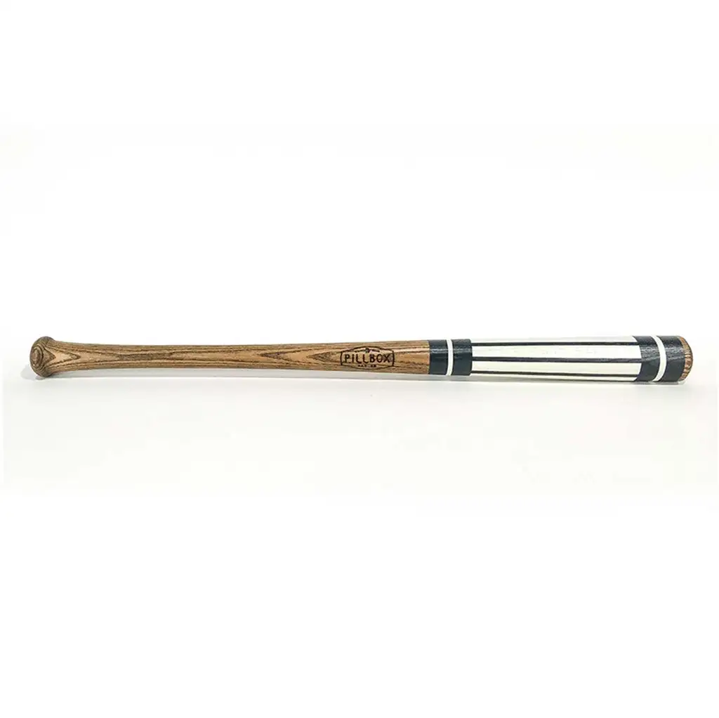 Sale β
Pillbox Pinstripes Wood Baseball Bat β Ash β 34β³