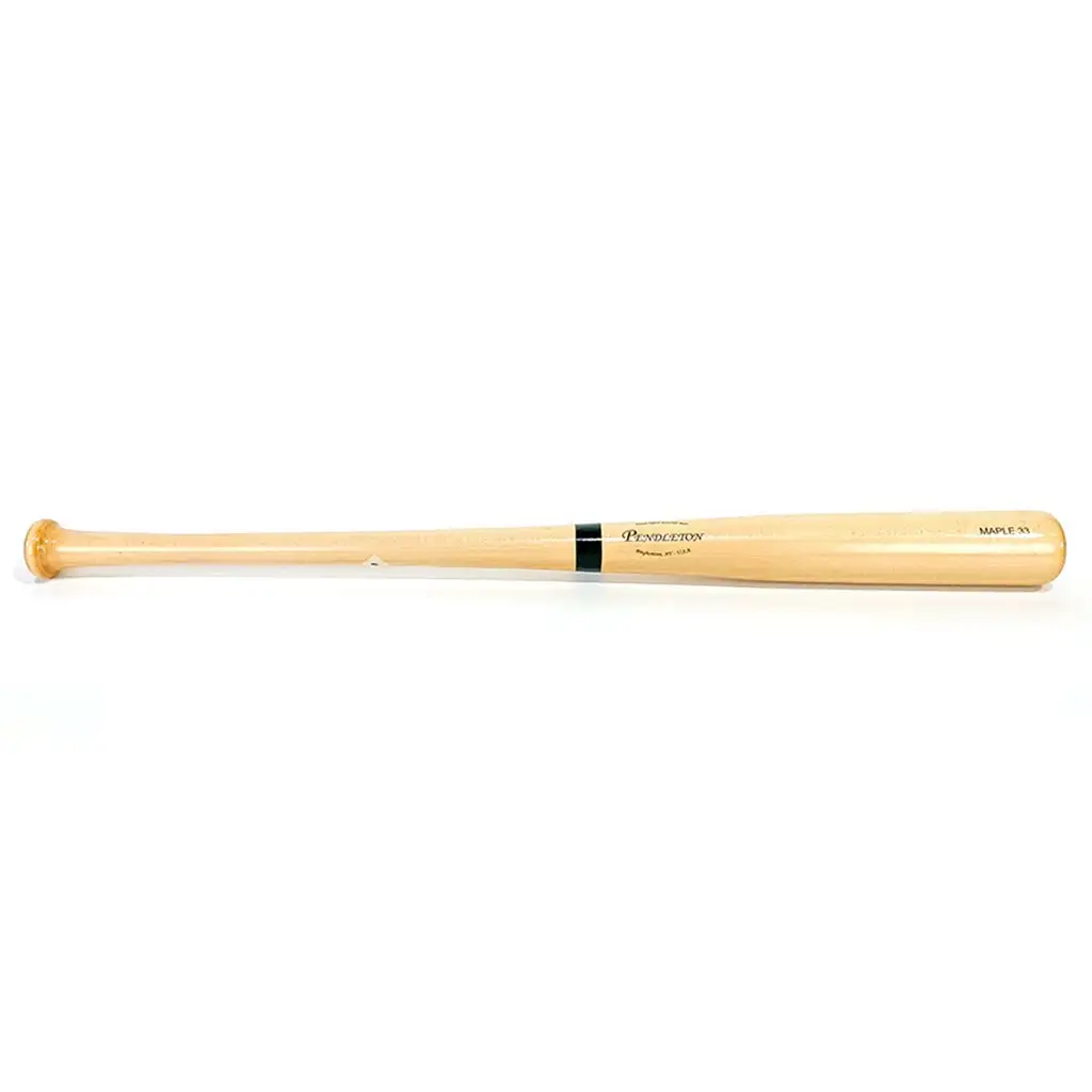 Sale β
Pendleton Bat Co. Maple 33 Wood Baseball Bat | Maple