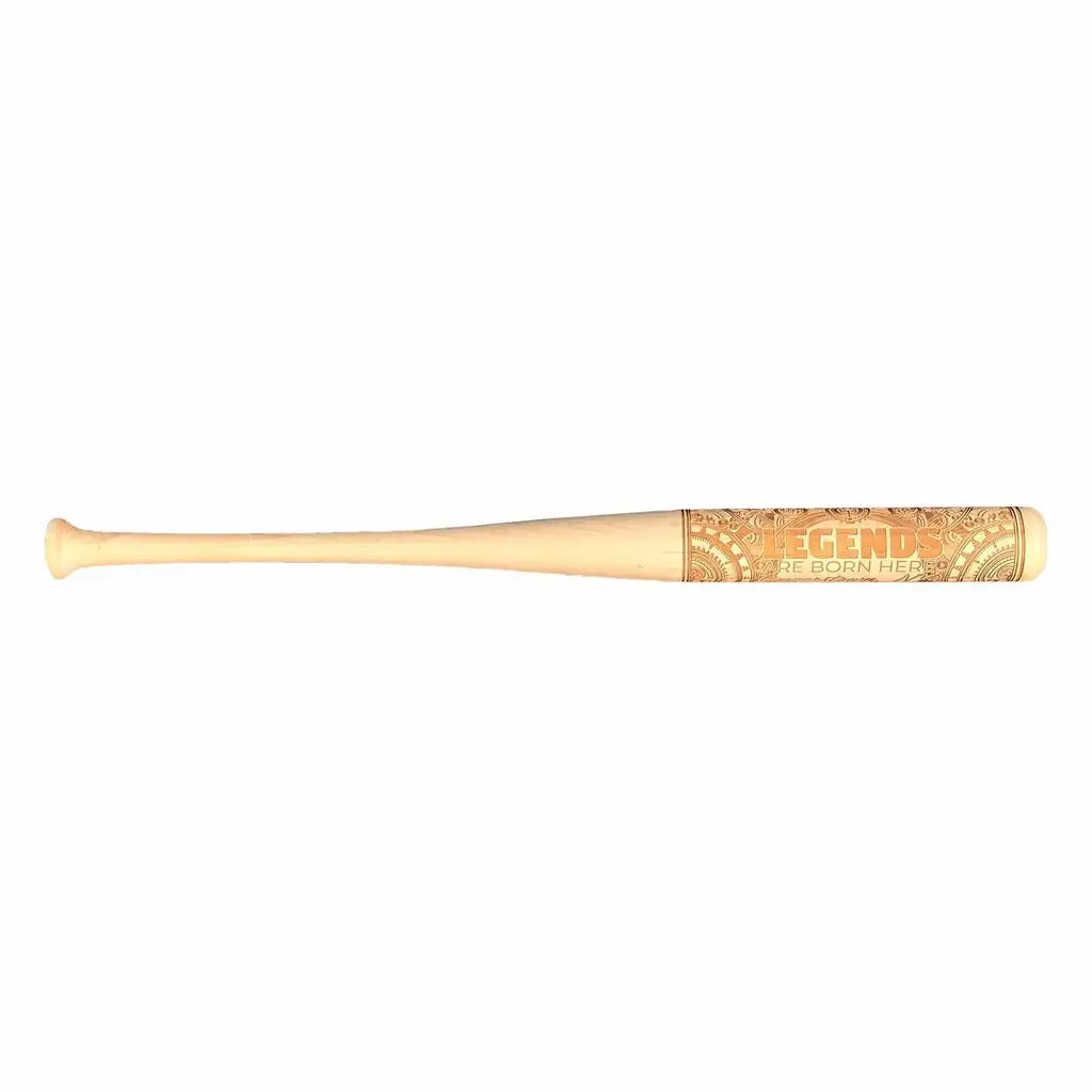 Sale ★ Custom Engraved & Natural Legends Wood Trophy Bat